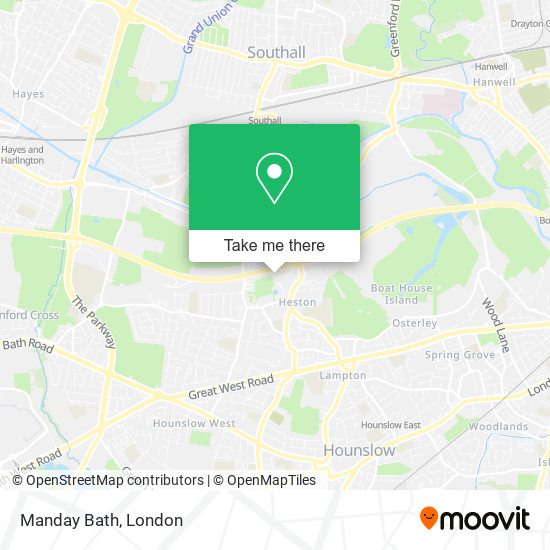 Manday Bath map