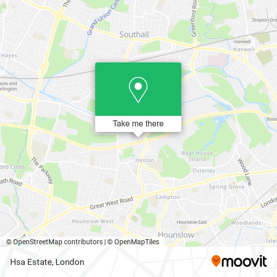 Hsa Estate map