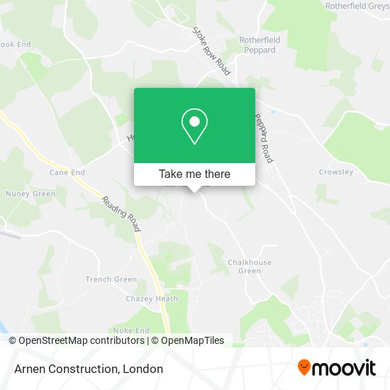 Arnen Construction map