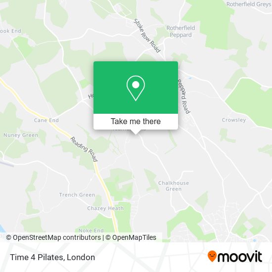 Time 4 Pilates map