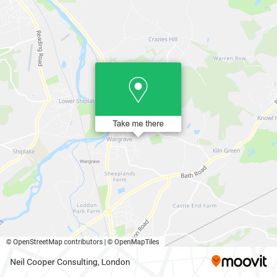 Neil Cooper Consulting map