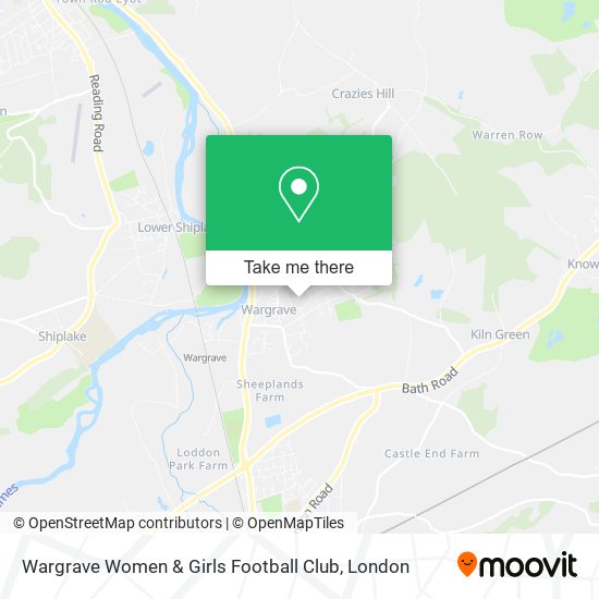 Wargrave Women & Girls Football Club map