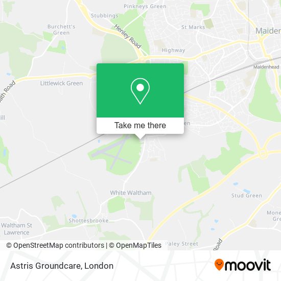 Astris Groundcare map
