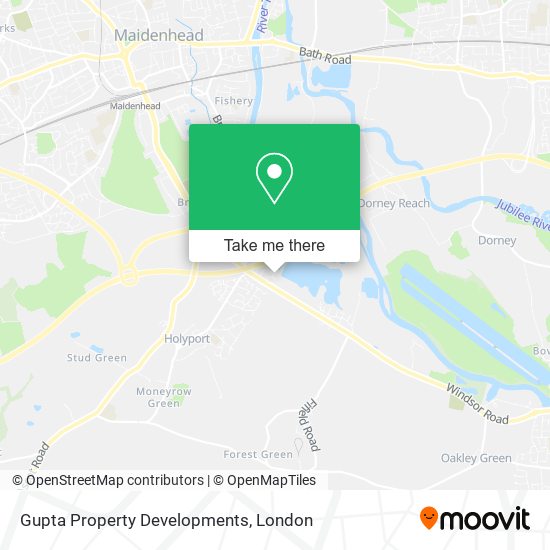 Gupta Property Developments map