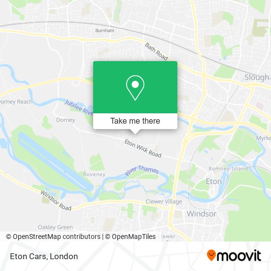 Eton Cars map