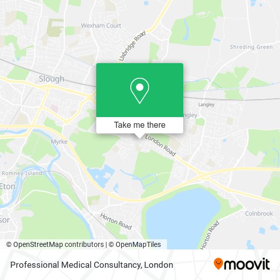 Professional Medical Consultancy map