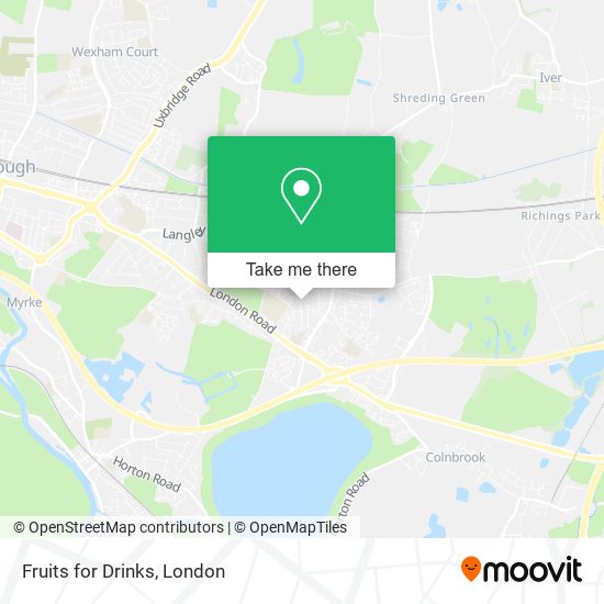 Fruits for Drinks map