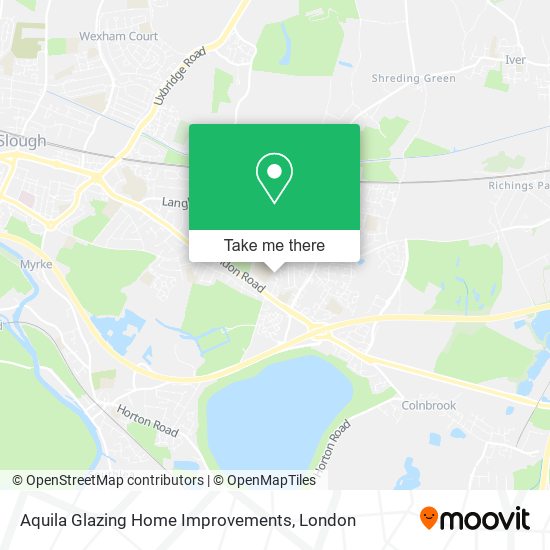 Aquila Glazing Home Improvements map