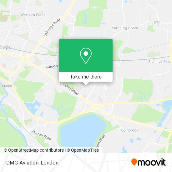 DMG Aviation map