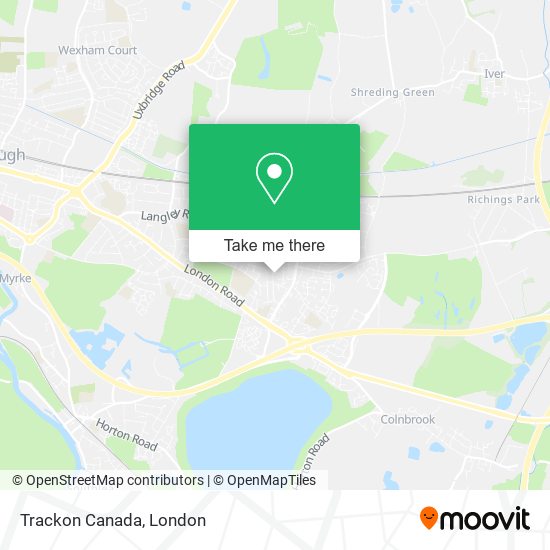 Trackon Canada map