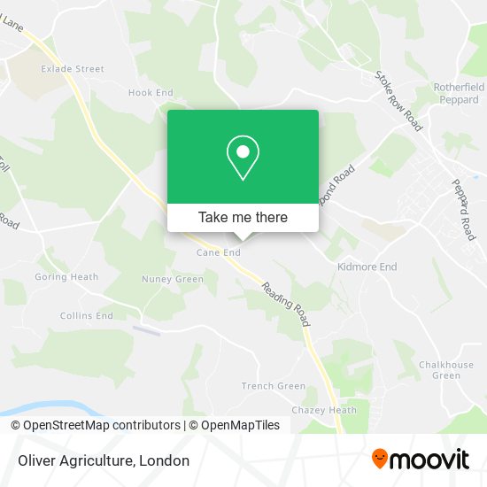 Oliver Agriculture map