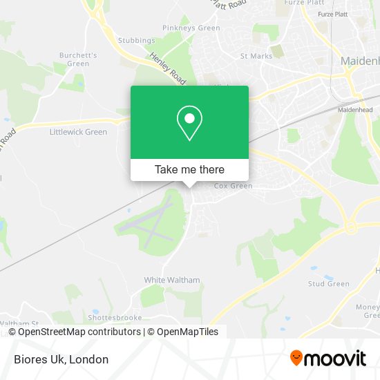 Biores Uk map