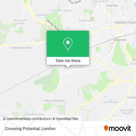 Crossing Potential map