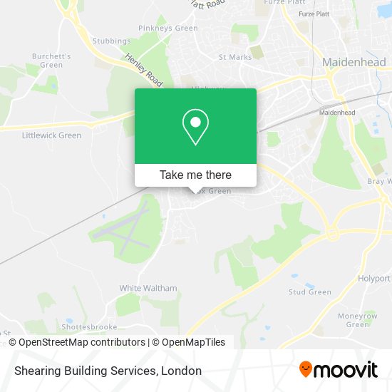 Shearing Building Services map
