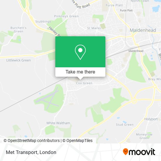 Met Transport map