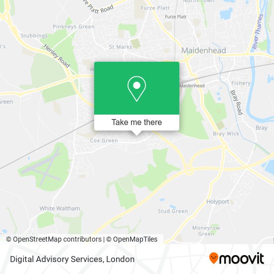 Digital Advisory Services map