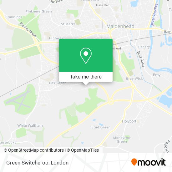Green Switcheroo map