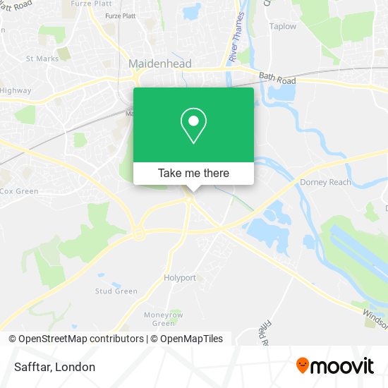Safftar map