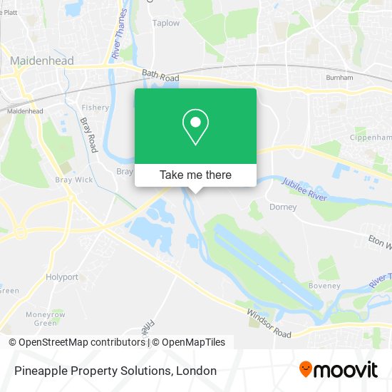 Pineapple Property Solutions map