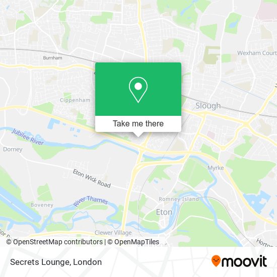 Secrets Lounge map