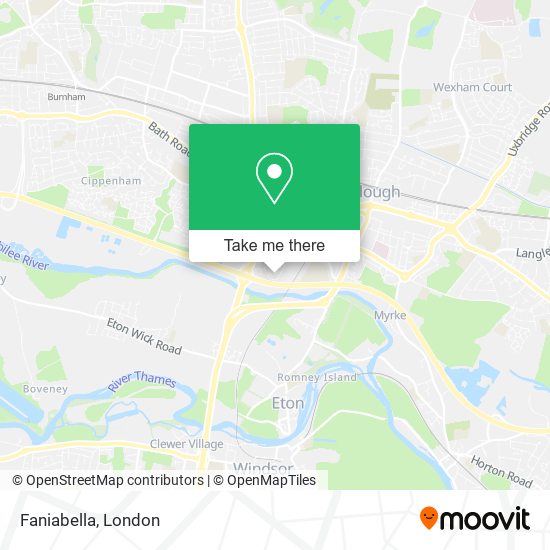 Faniabella map