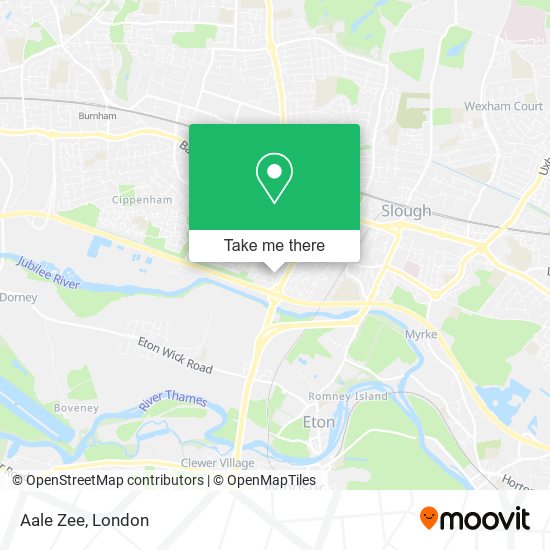 Aale Zee map