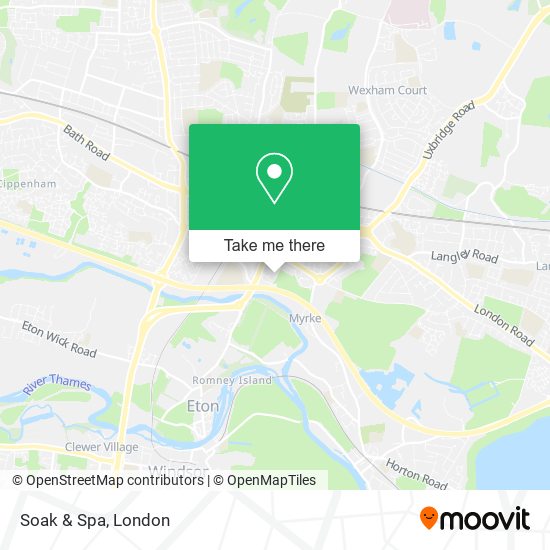 Soak & Spa map