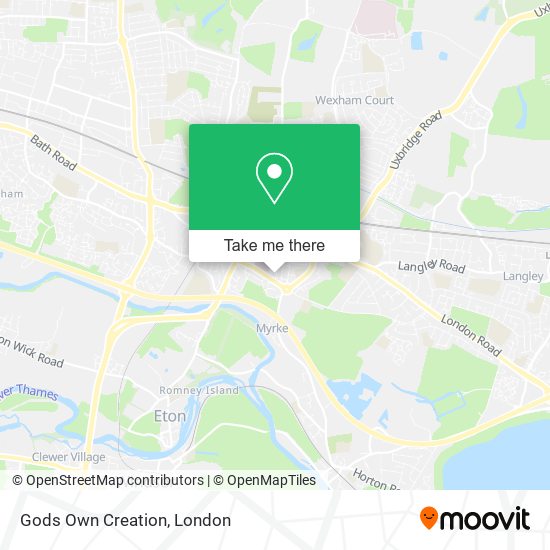 Gods Own Creation map