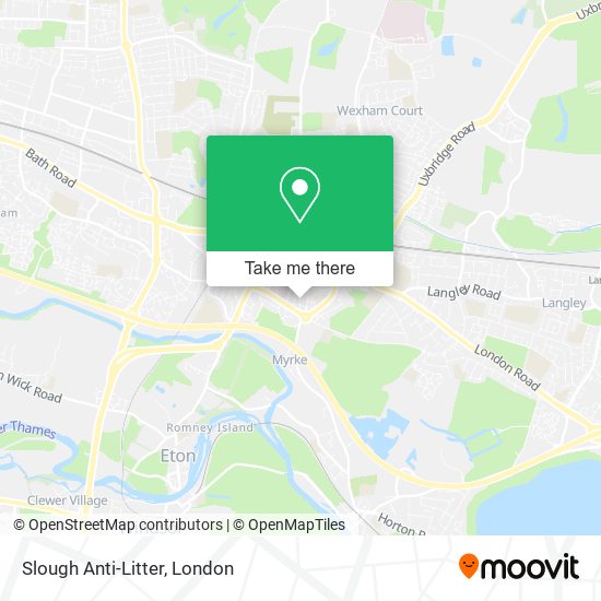 Slough Anti-Litter map