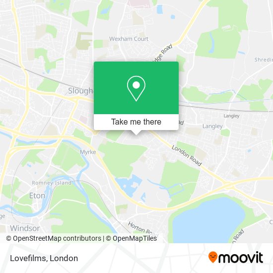 Lovefilms map