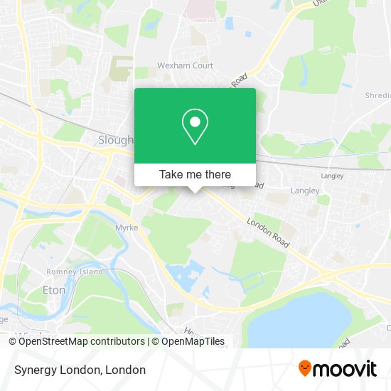 Synergy London map
