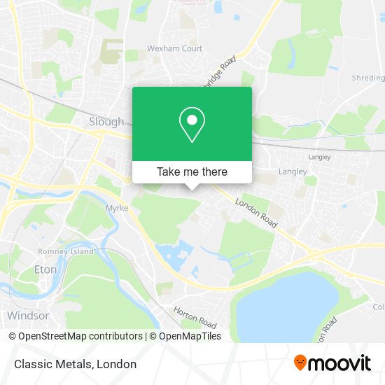 Classic Metals map