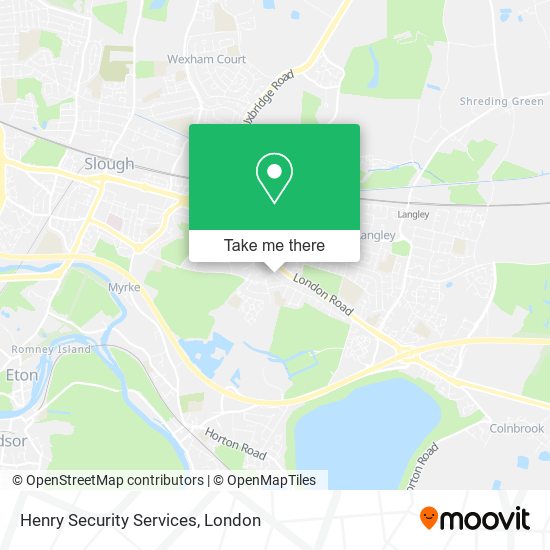 Henry Security Services map