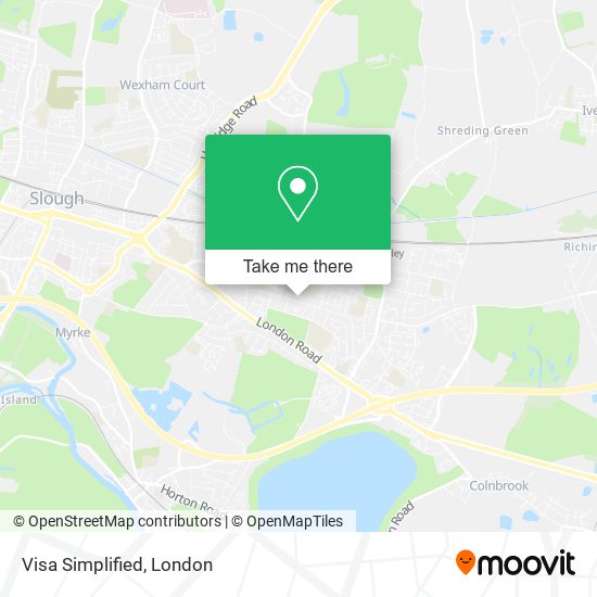 Visa Simplified map