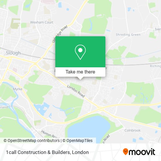 1call Construction & Builders map