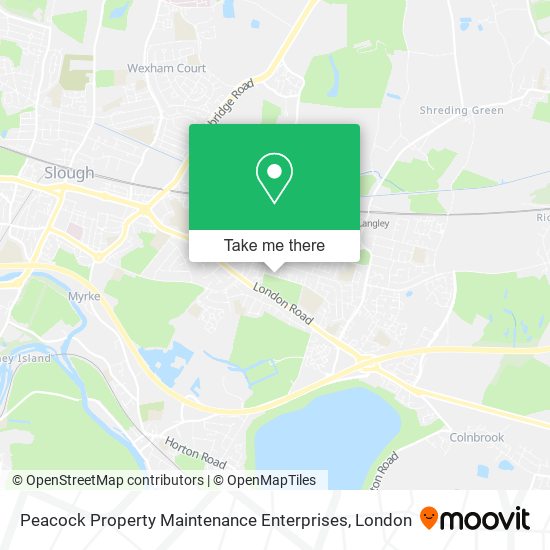 Peacock Property Maintenance Enterprises map