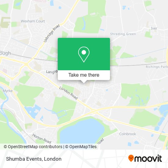Shumba Events map