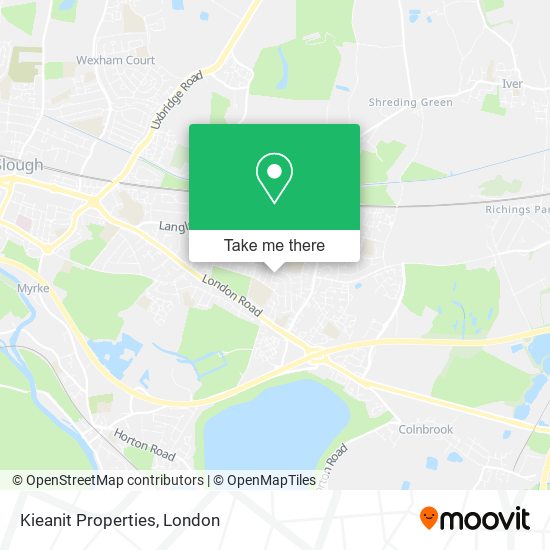 Kieanit Properties map