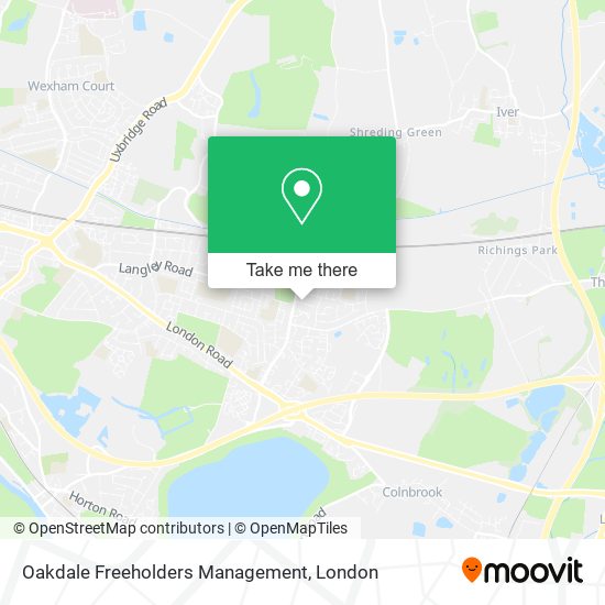 Oakdale Freeholders Management map