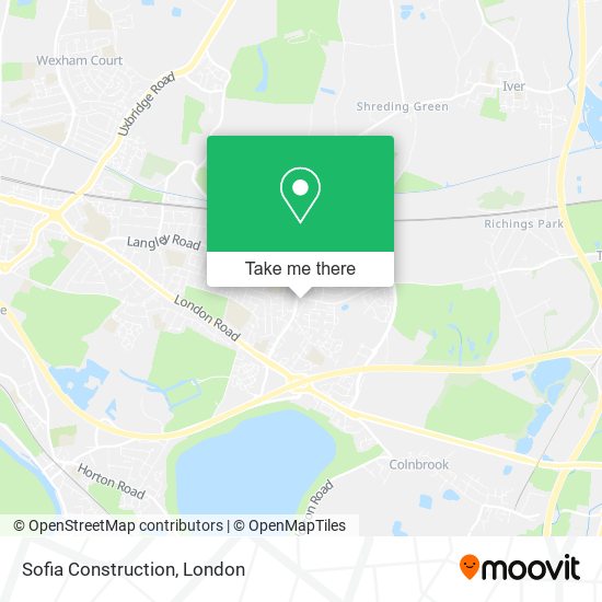 Sofia Construction map