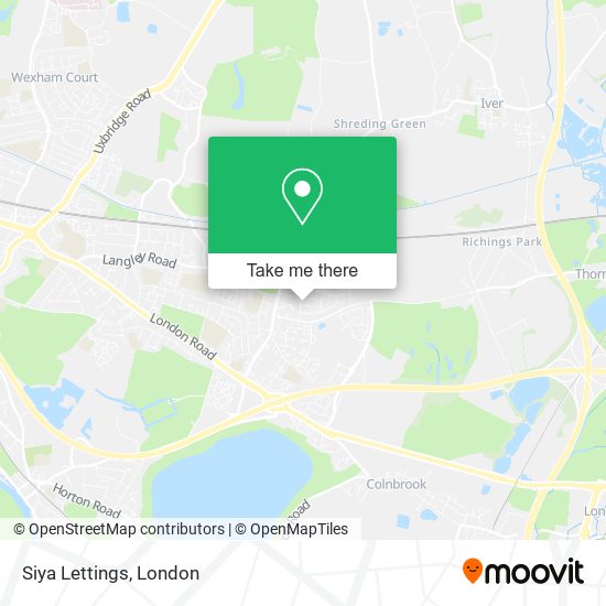 Siya Lettings map