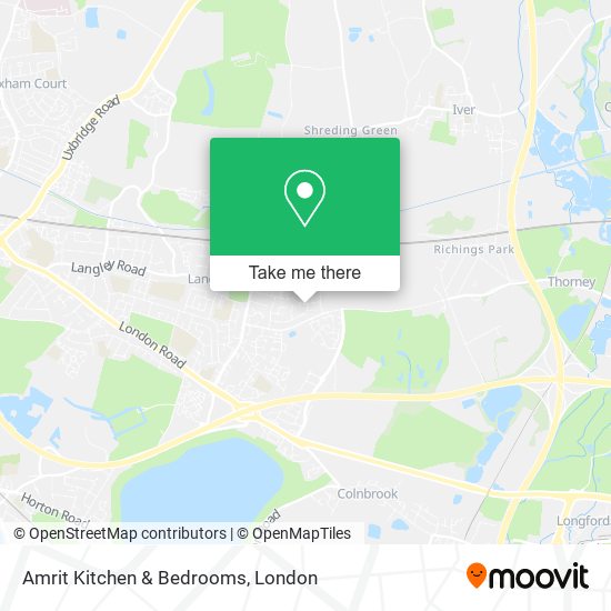 Amrit Kitchen & Bedrooms map
