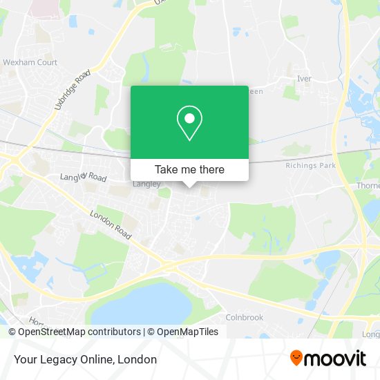 Your Legacy Online map