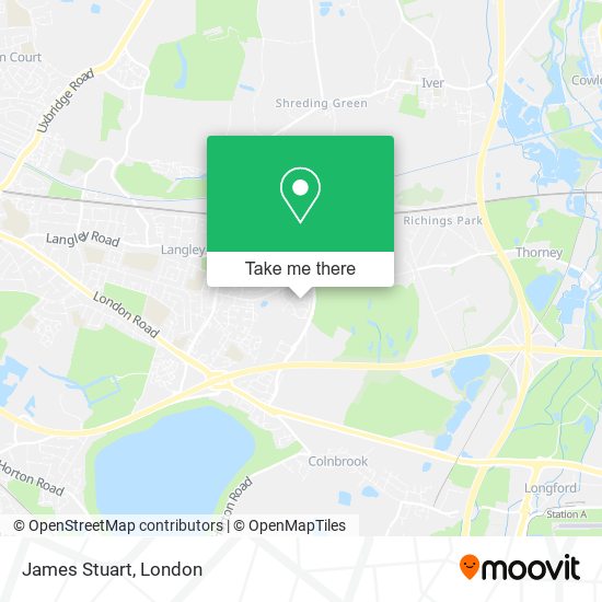 James Stuart map
