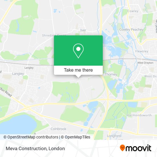 Meva Construction map