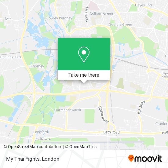 My Thai Fights map
