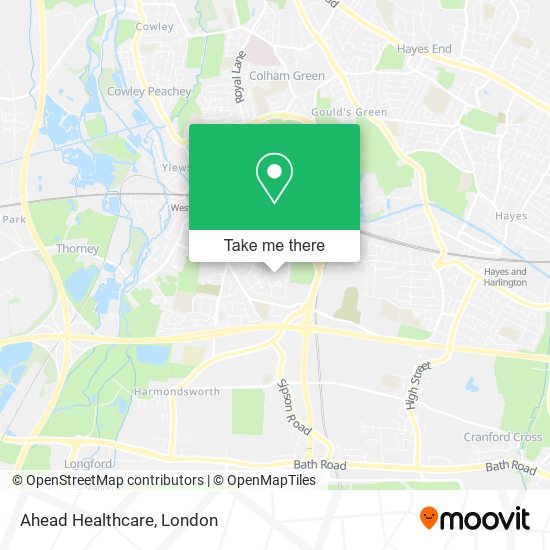 Ahead Healthcare map