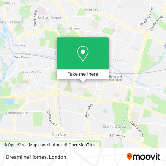 Dreamline Homes map