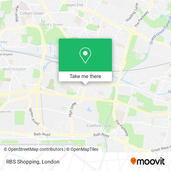 RBS Shopping map