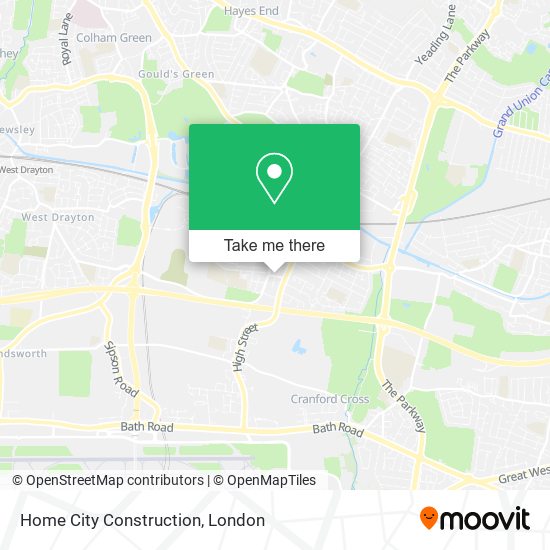 Home City Construction map